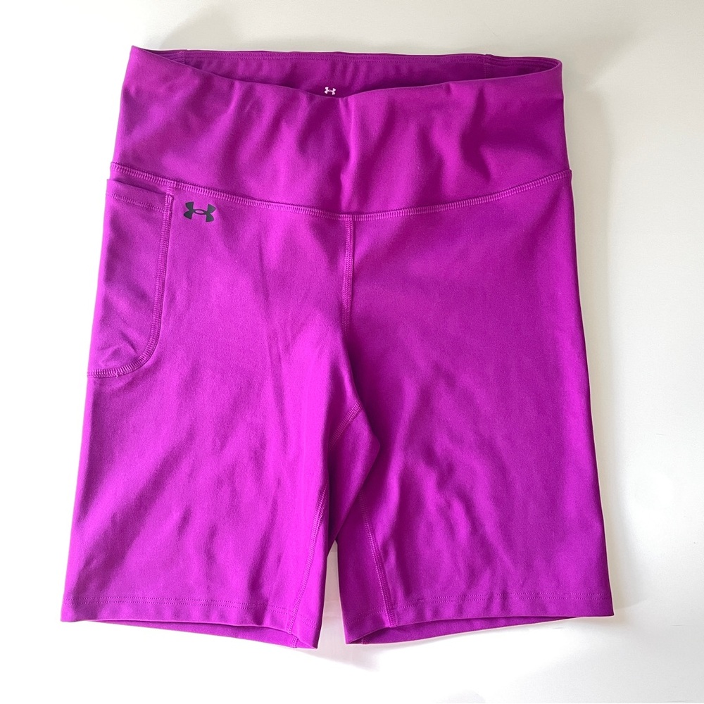 Women’s UA Motion Magenta/Black Bike Shorts